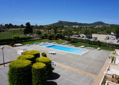 Pool Solarium Apartment Carpe diem Cala Bona Cala Millor Majorca Spain